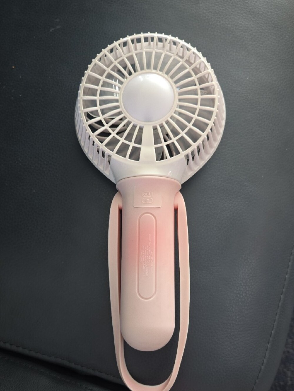 Handheld Mini Fan With Light - Picture 4 of 6